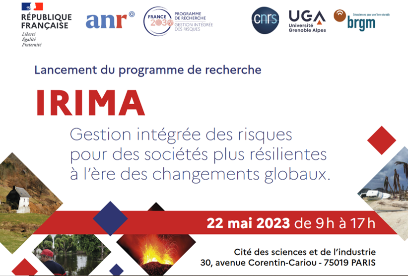 programme IRIMA gestion intégrée risques