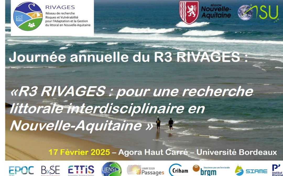 Journée annuelle du R3 RIVAGES  : 17 Février 2025 – Domaine du Haut Carré, Talence