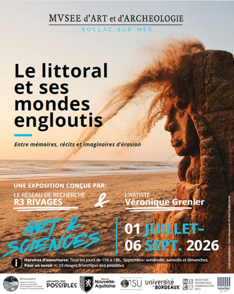Itinérance de l&rsquo;exposition « Le littoral et ses mondes engloutis » à Soulac-sur-Mer cet été